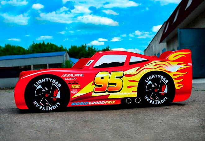 Кровать машинка Флэш Украина